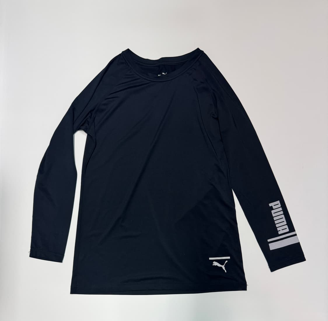 푸마 Puma 기능성 트레이닝 긴팔 티셔츠 블랙 상품이미지1