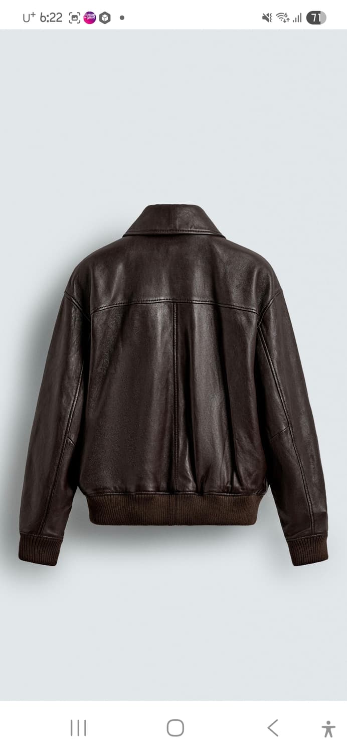 자라 양가죽 포켓자켓 상품이미지3