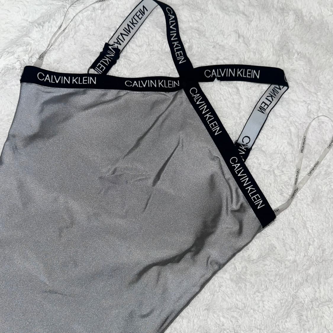 Calvin Klein cross silver monokini 상품이미지1