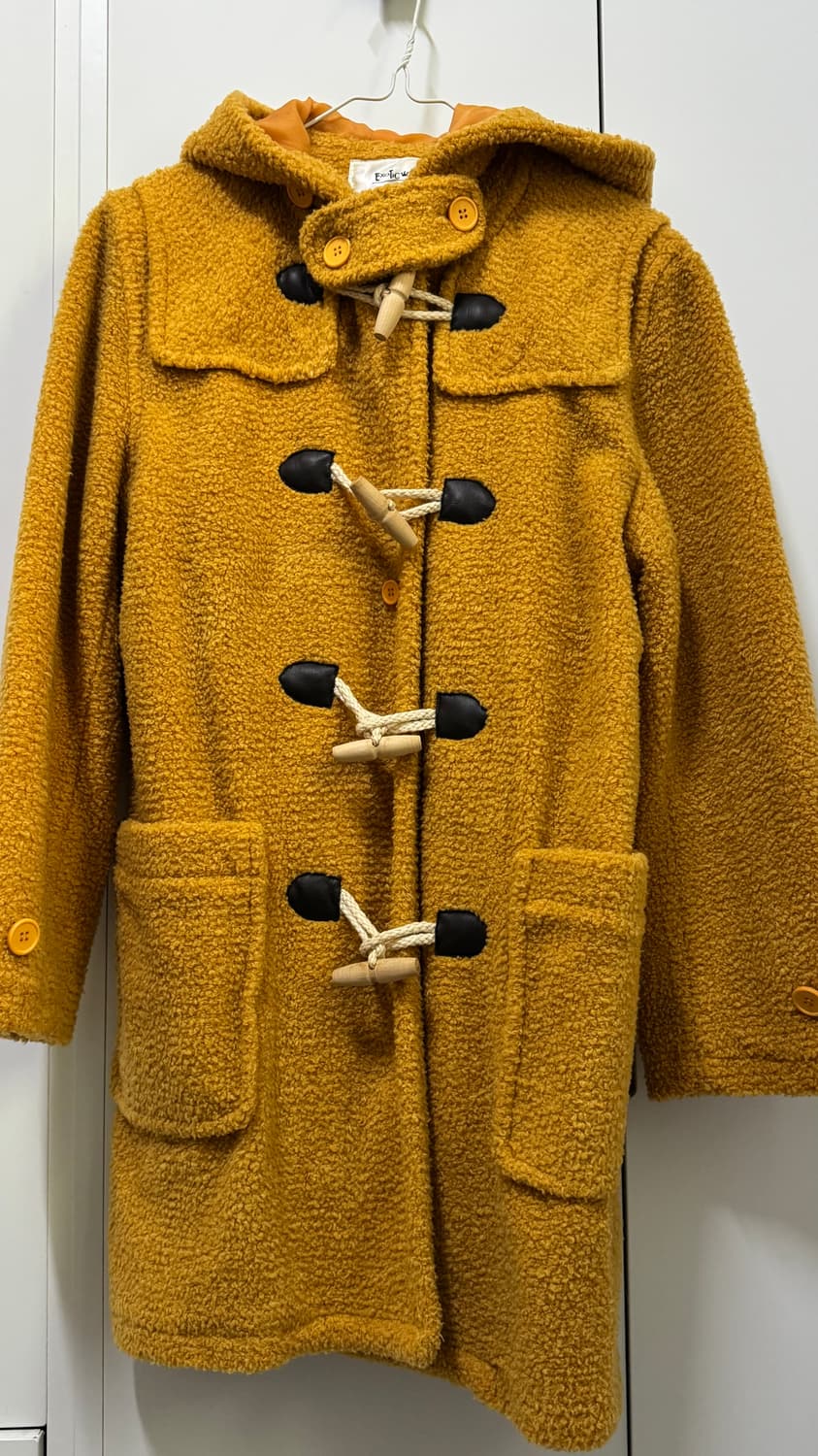 노란색 떡볶이 코트 상품이미지4