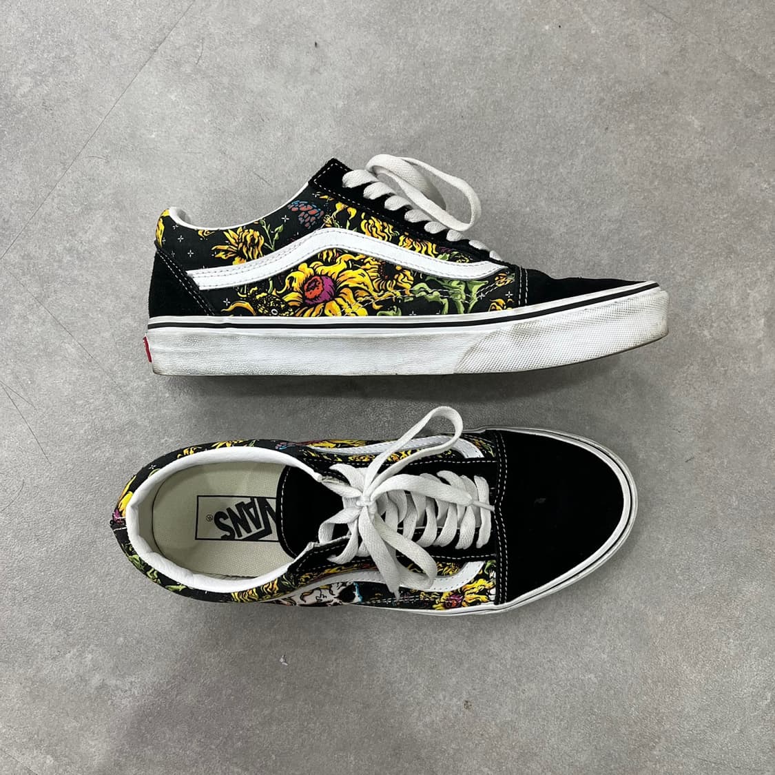 반스 올드스쿨 스컬 그래픽 스니커즈 신발 상품이미지4
