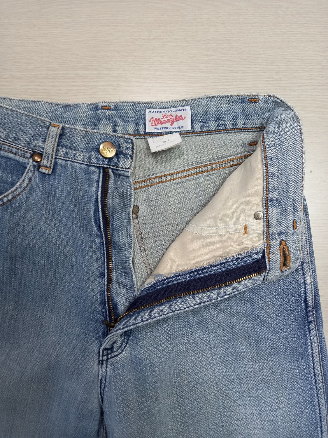 26 빈티지 Wrangler Jap 일자진 연청 26-624 상품이미지7