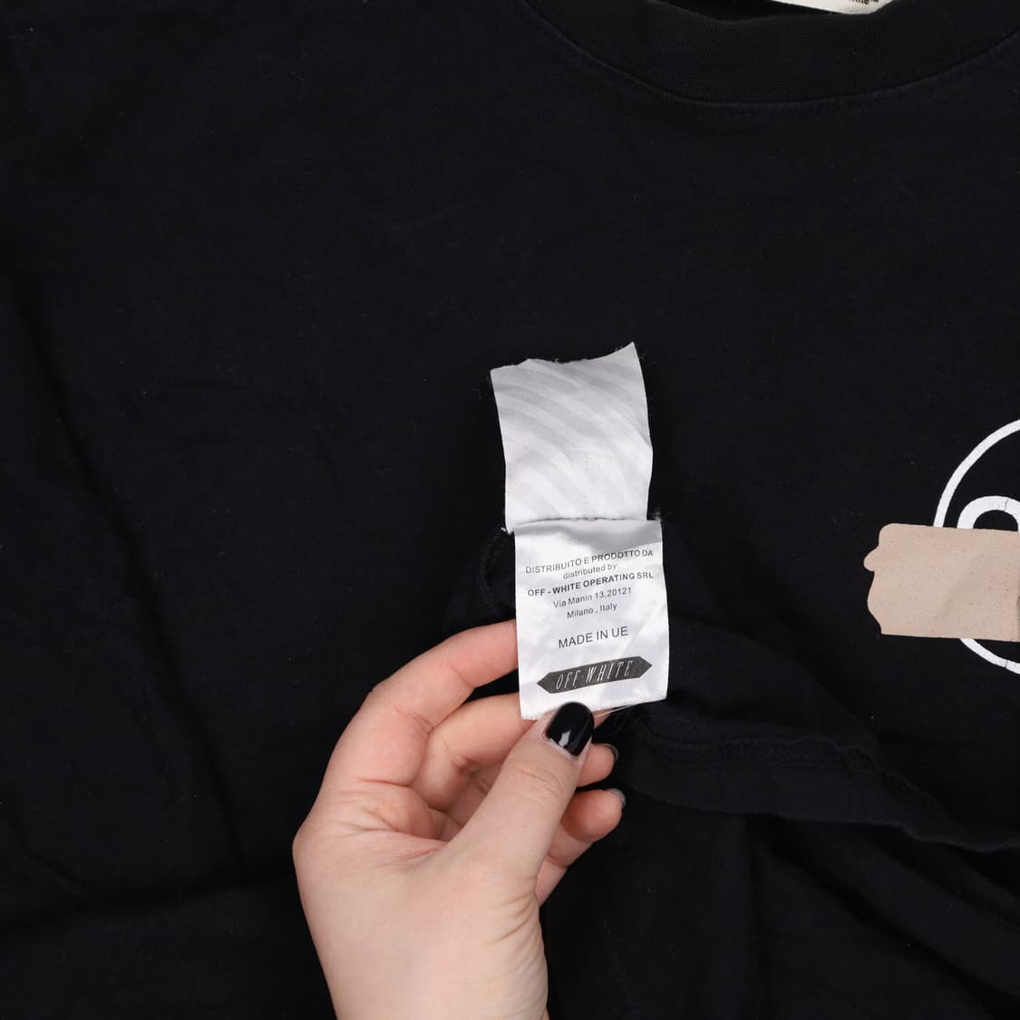 가단61 빈티지 블랙 반팔 티셔츠 0206M 상품이미지4