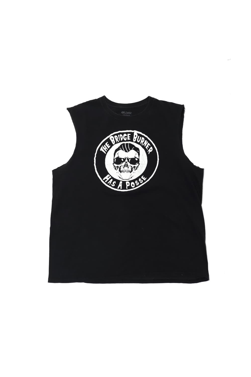 GILDAN 브릿지 버너 그래픽 슬리브레스 나시 size L 상품이미지1
