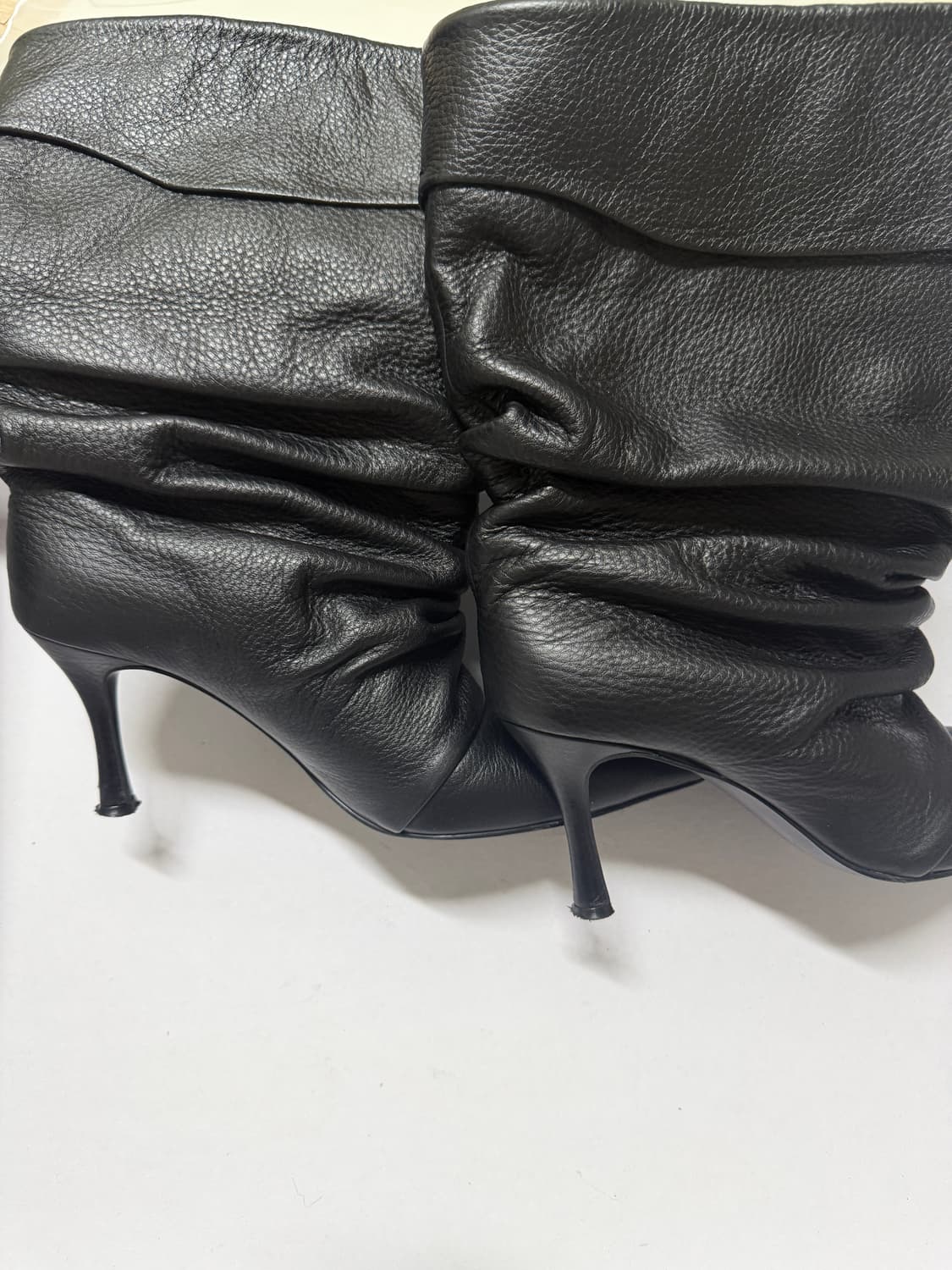 Threetimes Dumbo cuffed boots 상품이미지5