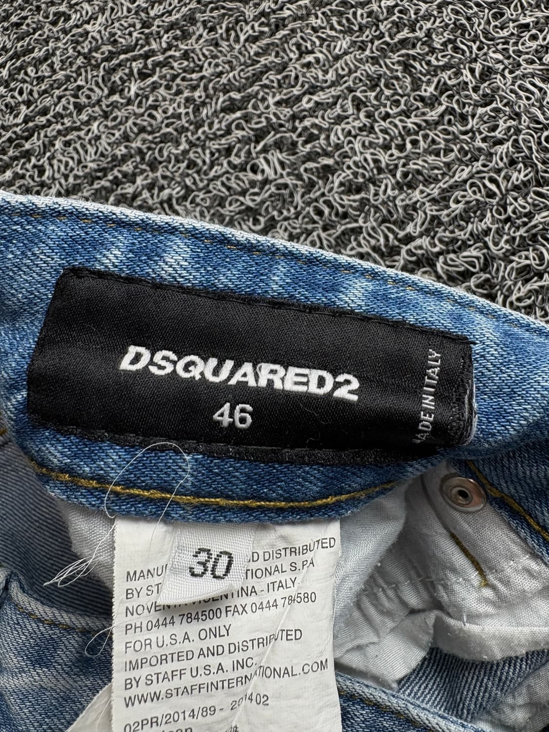 디스퀘어드2 디스트레스드 디테일 데님 팬츠 4043 상품이미지3