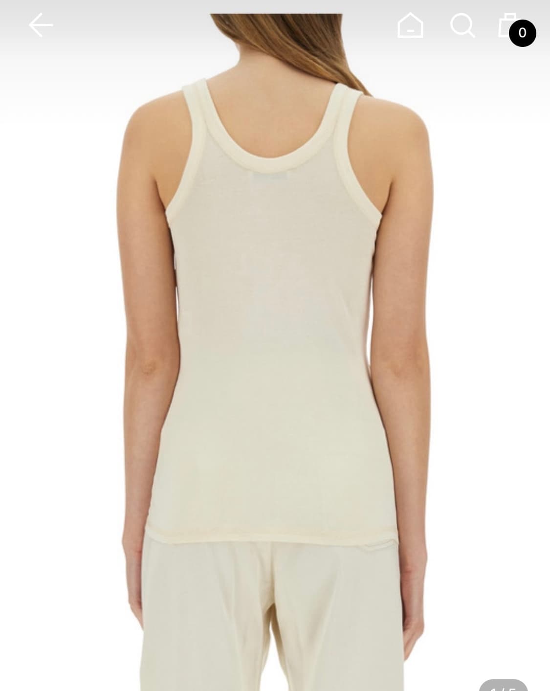(새상품) 르메르 탱크탑 아이보리 xs 상품이미지2