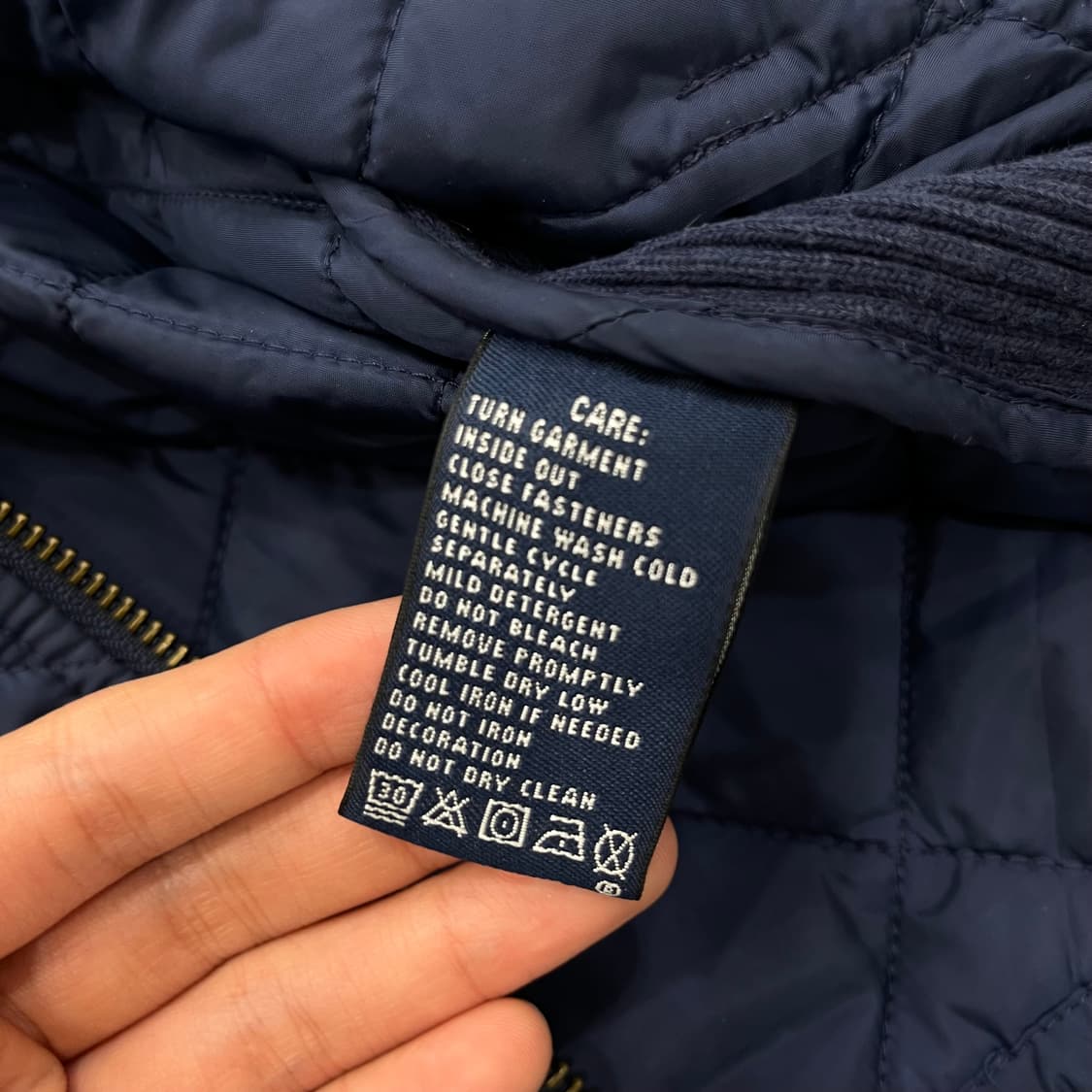 M 랄프로렌 투웨이 퀄팅 자켓 상품이미지7