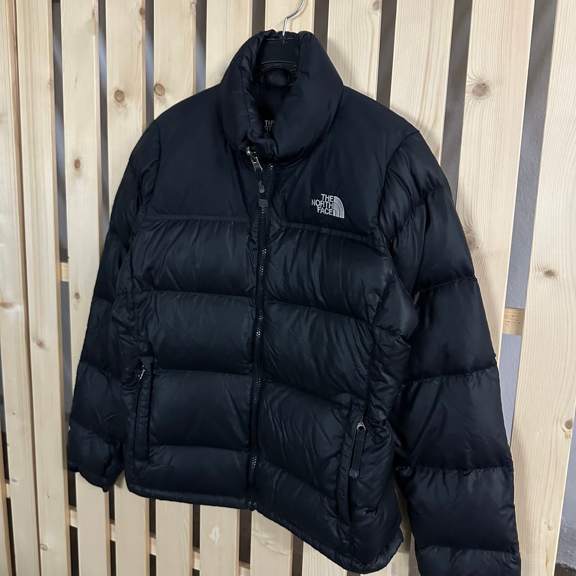 (S) 노스페이스 700 블랙 눕시 구스다운 패딩 상품이미지2
