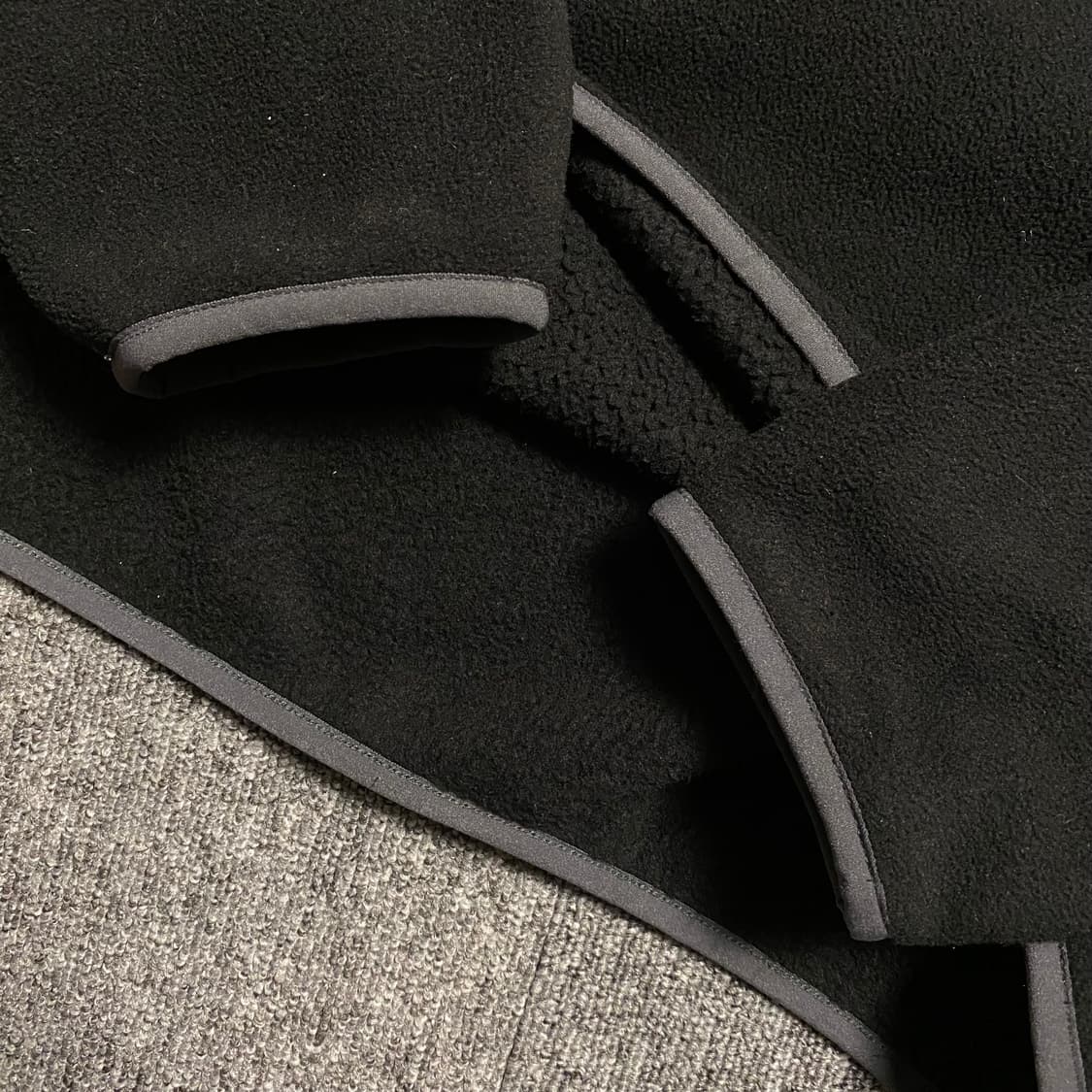 🌊Patagonia synchilla Black/grey 상품이미지3