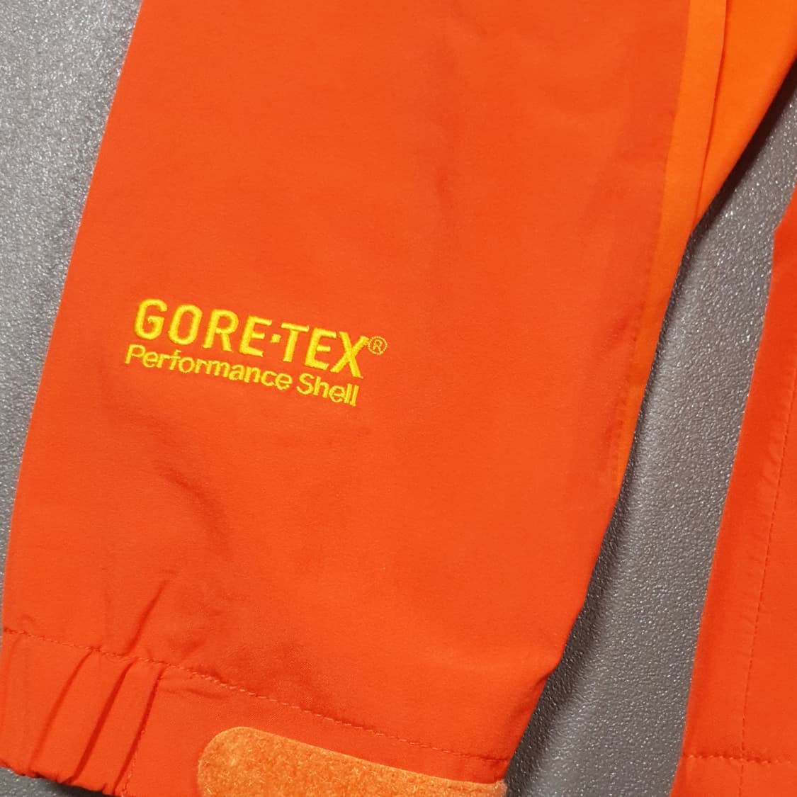 여성 90) K2 고어텍스 고급 바람막이 집업 후드 마운틴 자켓 오렌지 상품이미지3