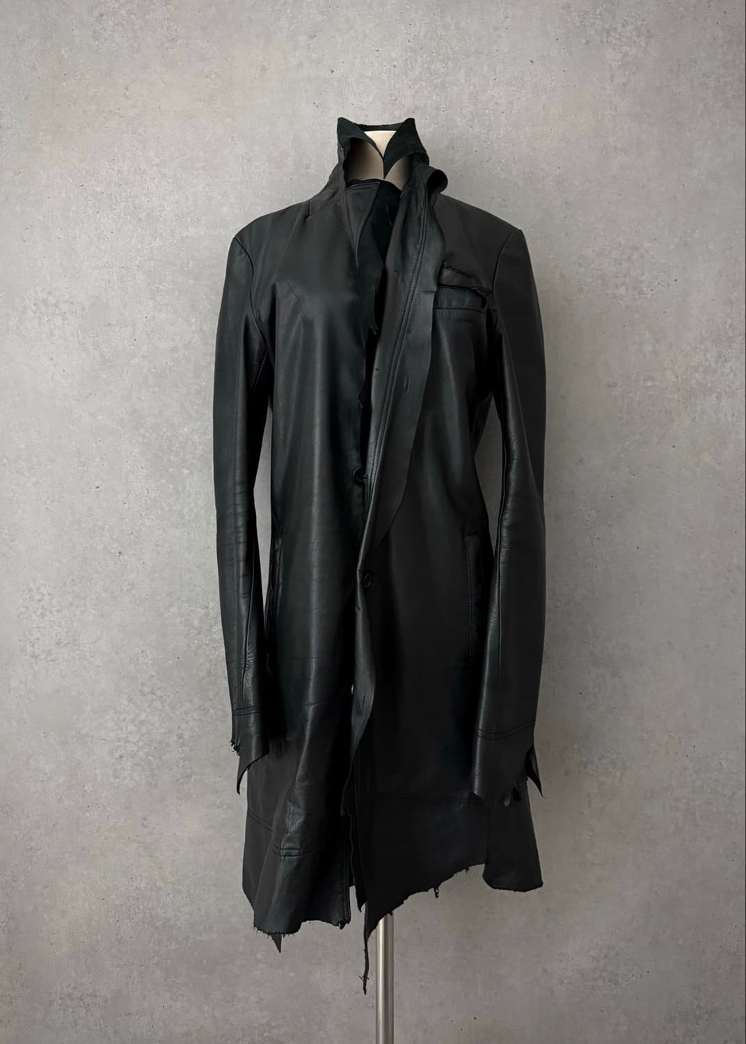 Yasuyuki Ishii leather coat 상품이미지5
