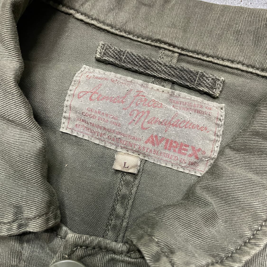 Japanese Avirex 아비렉스 필드자켓 야상 상품이미지9