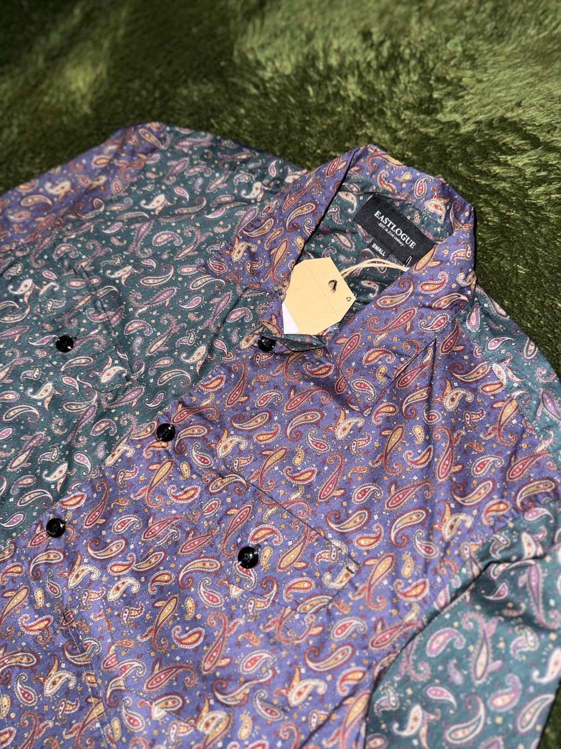 [S] EASTLOGUE 이스트로그 멀티 페이즐리 트레져 셔츠 자켓 상품이미지2