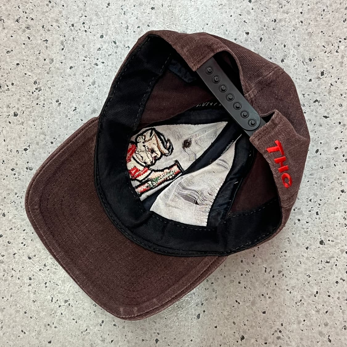 빈티지 90s THC 스냅백 캡 상품이미지2