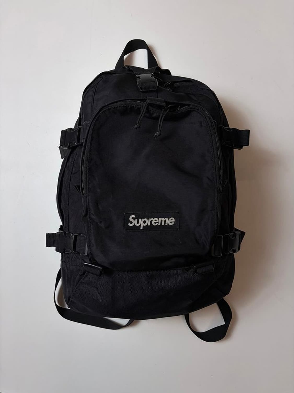 슈프림 Supreme 19FW 블랙 백팩 Q1515 상품이미지1