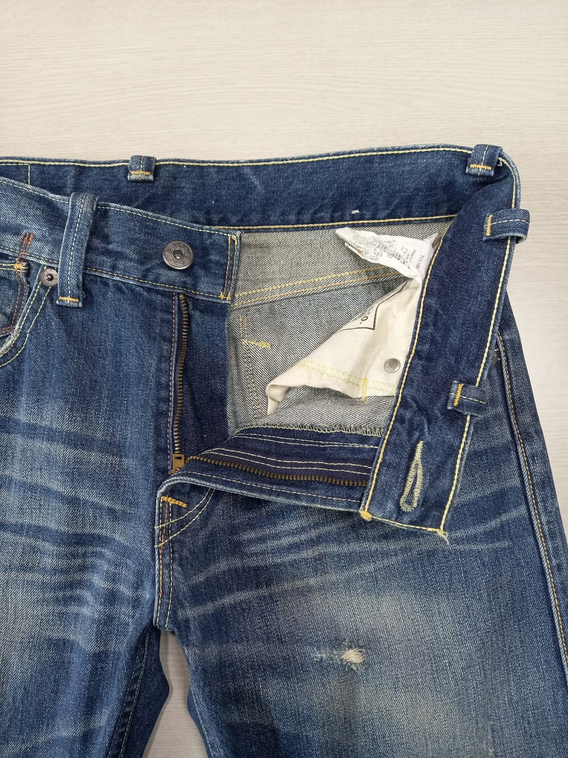 32 리바이스601 데미지워싱 일자진 32-376 상품이미지7