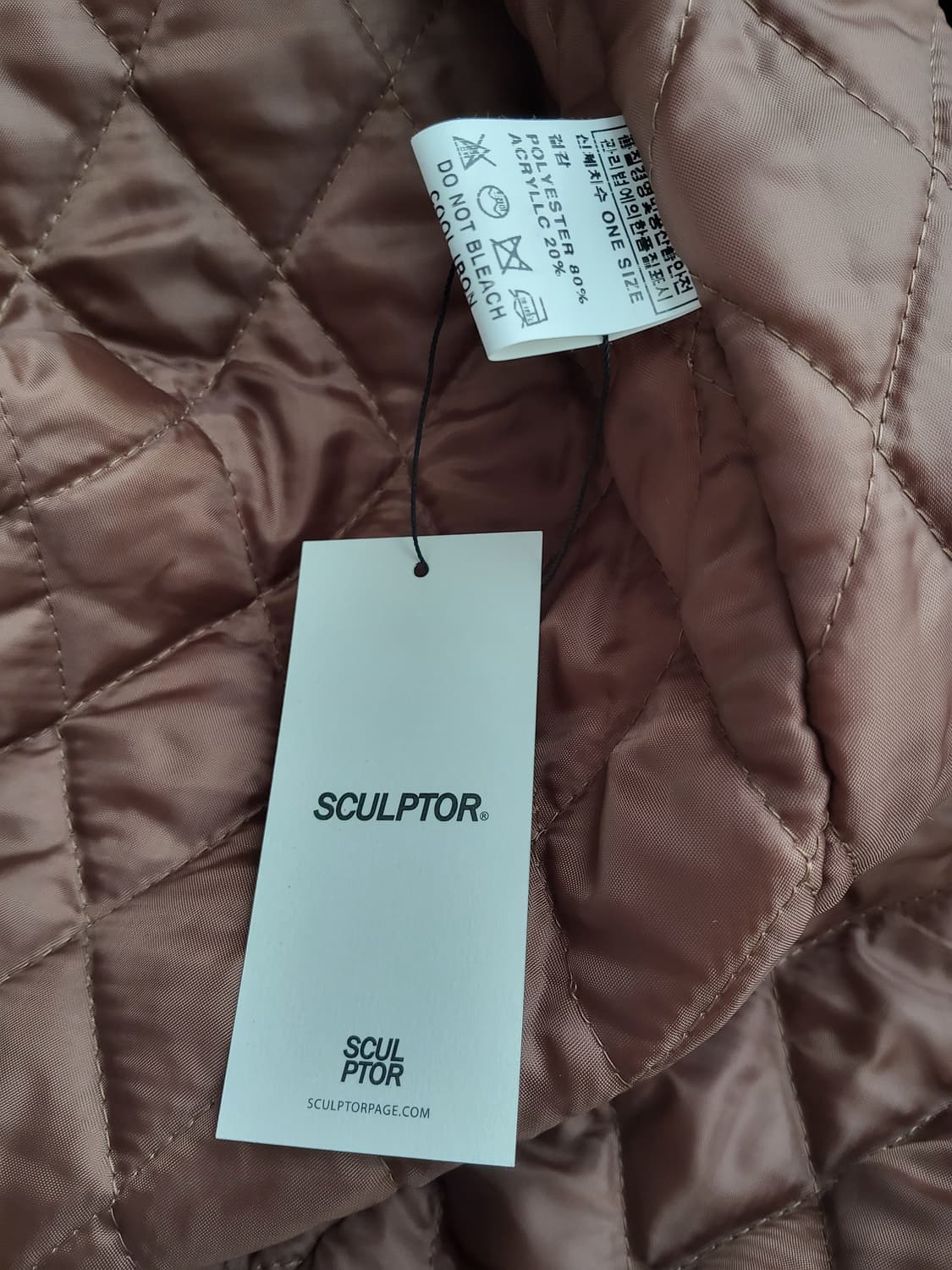 Sculptor 부클 브라운 롱 상품이미지5