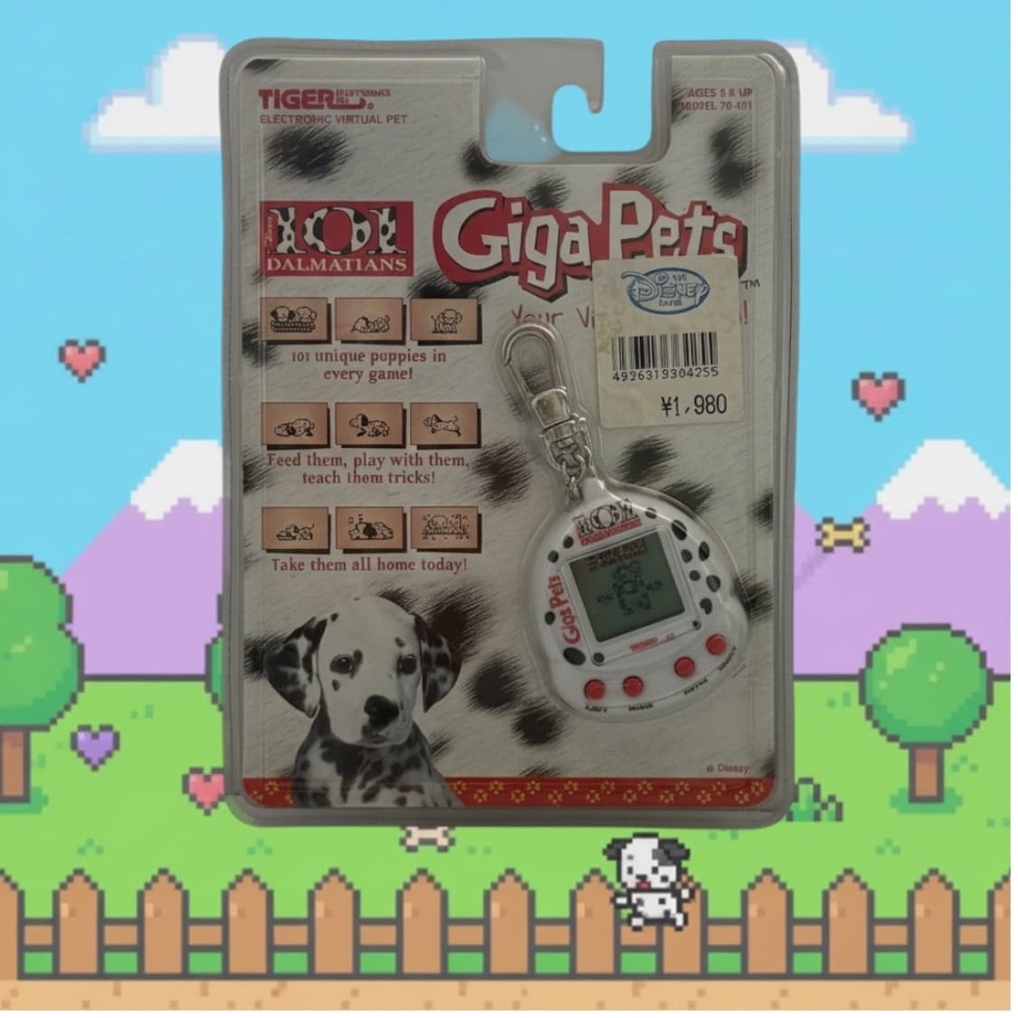 [미개봉] 1997 타이거 기가펫 101 달마시안 다마고치 상품이미지1