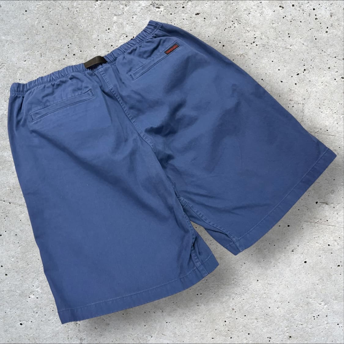 [XL] 그라미치 벨트 반바지 블루 팬츠 새상품 C843 상품이미지2