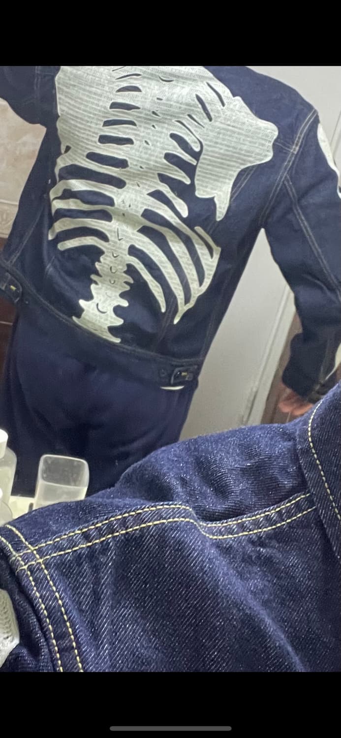 캐피탈 (kapital) 본 트러커 데님 자켓 상품이미지1