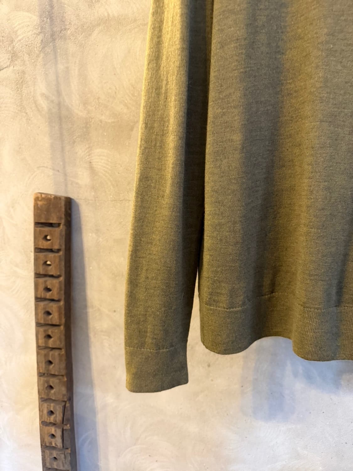 바나나 리퍼블릭 메리노울 짚업 니트 100 상품이미지7