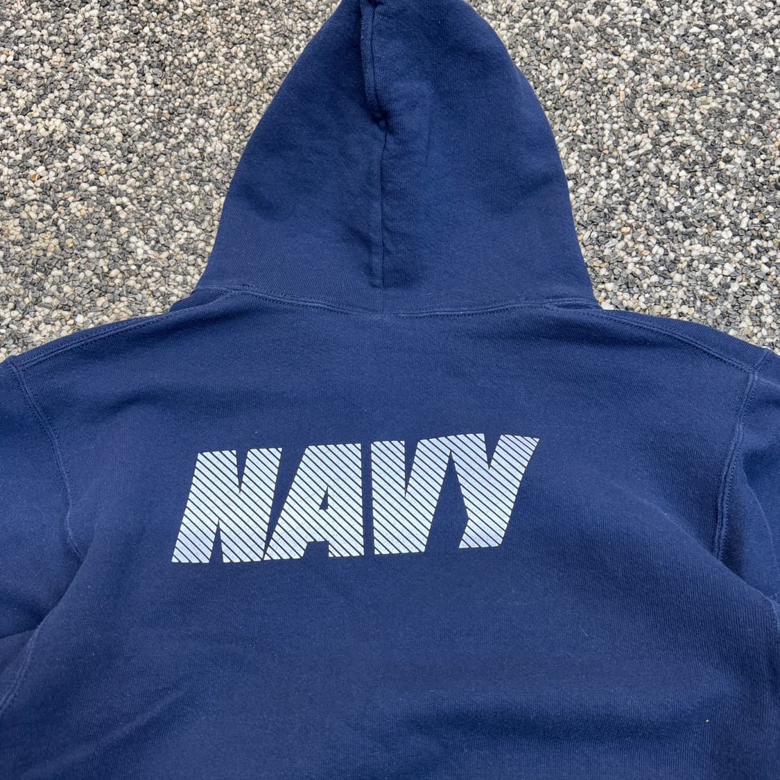 90s Soffe US Navy 미 해군 스웻 후드티 made in US 상품이미지4