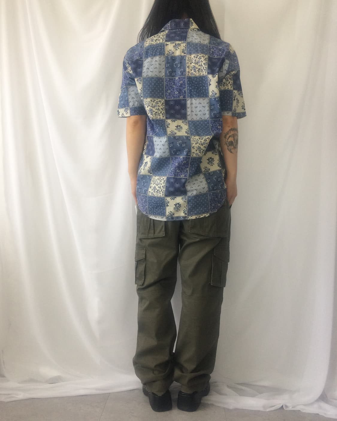 Patch work shirt 상품이미지8