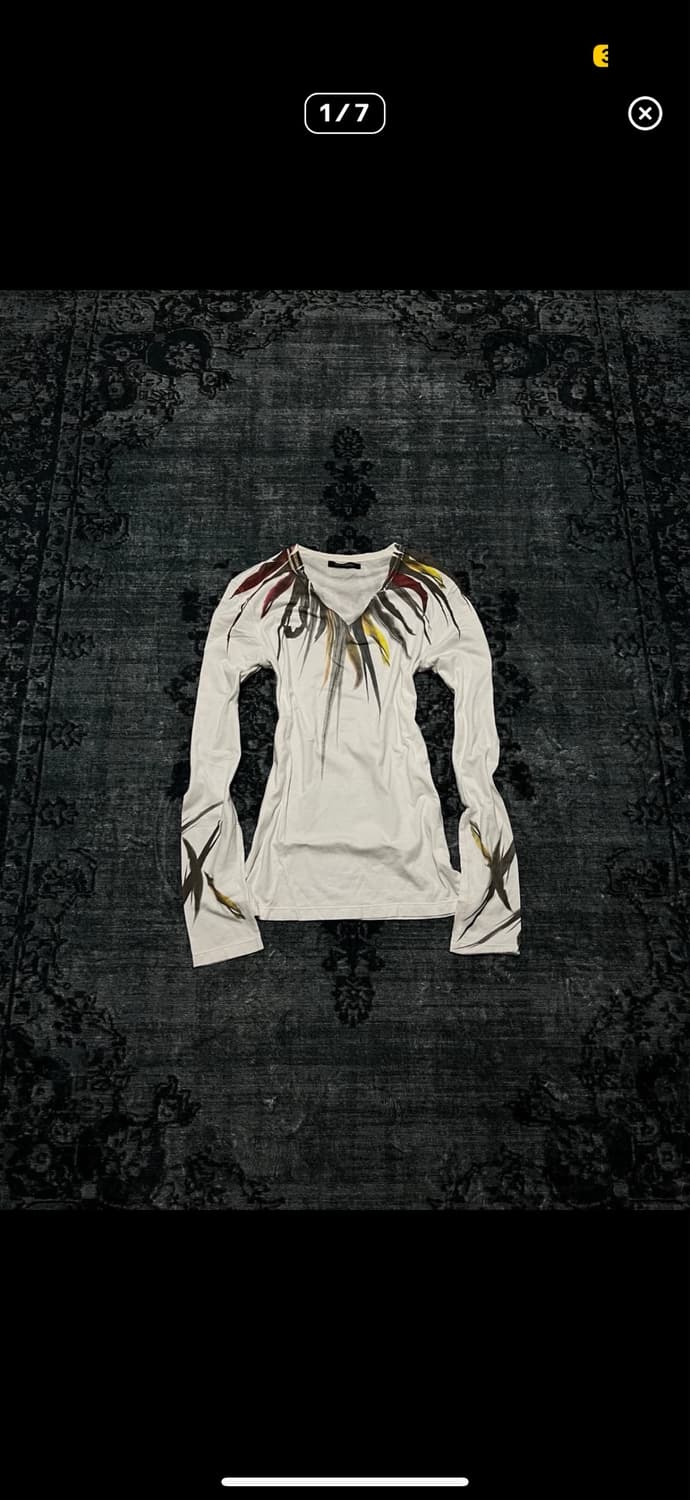 14th addiction feather printing cut sew 상품이미지2