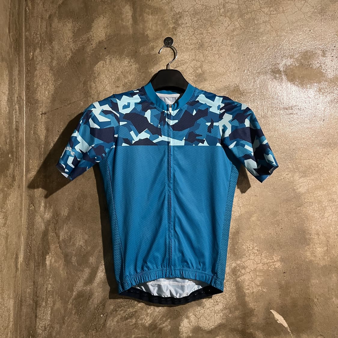 PASSIONE 반팔 집업 져지 상품이미지1