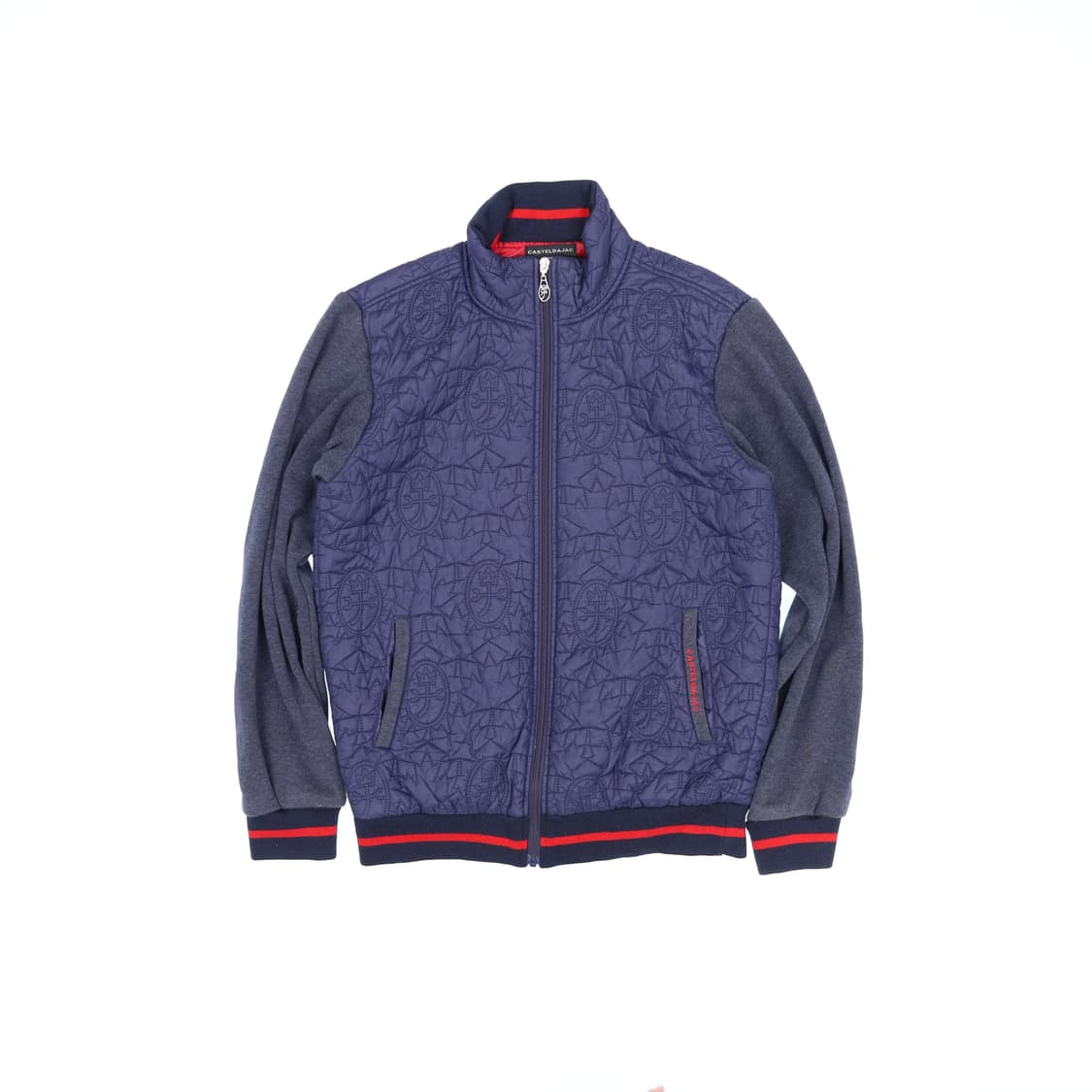 [46] 까스텔바작 골프 퀄팅 방풍 니트집업 1212H1 상품이미지1