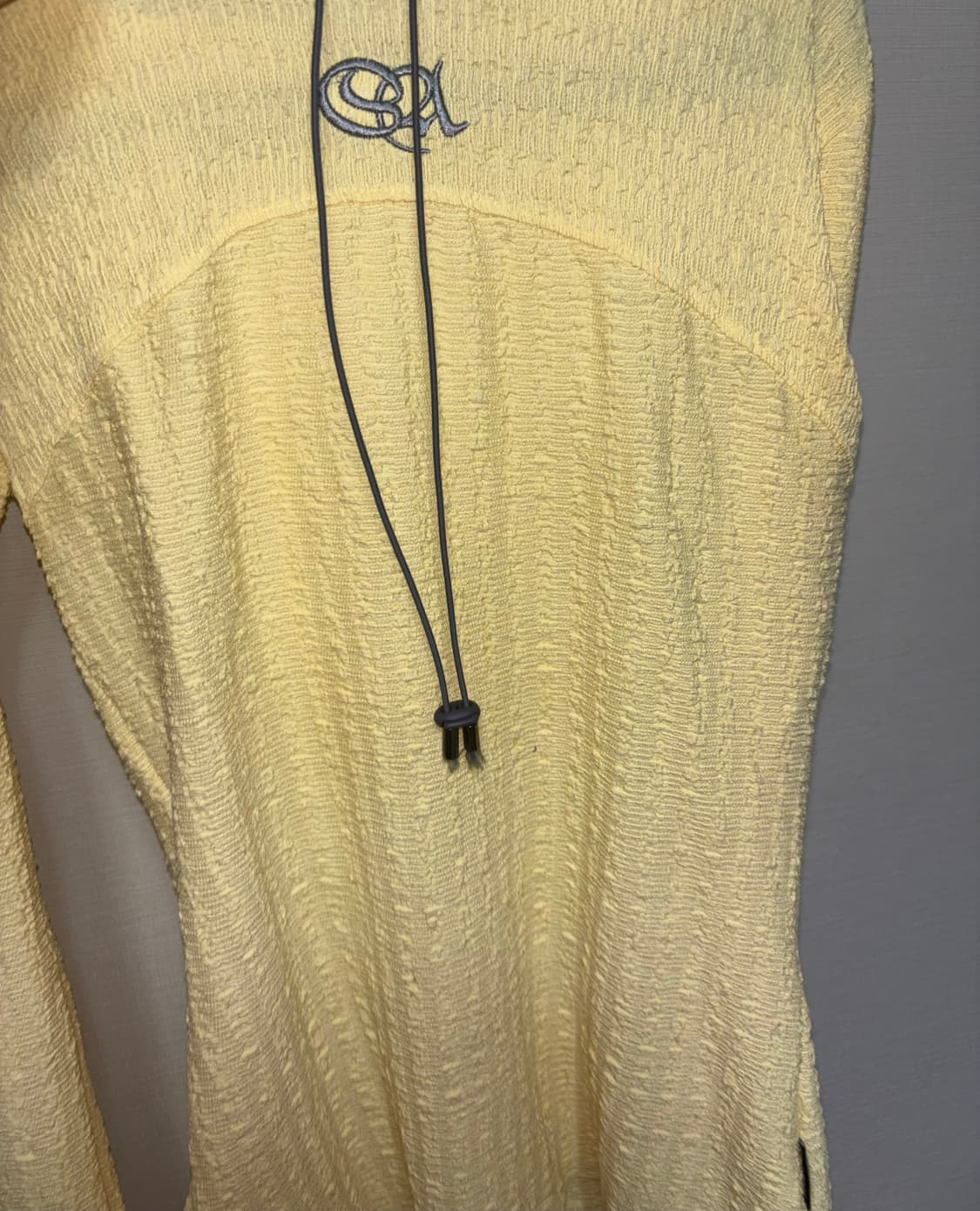 스컬프터 이스트링 크링클 후드 레몬 상품이미지1