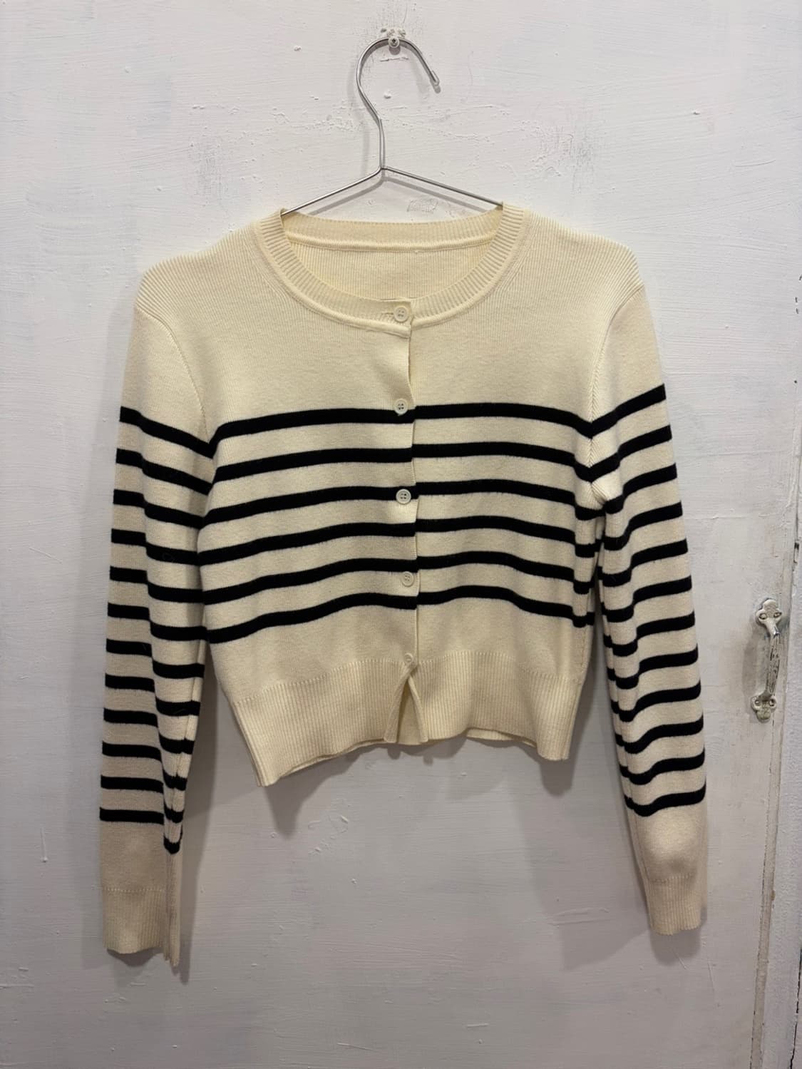 줄무늬 숏가디건 상품이미지2