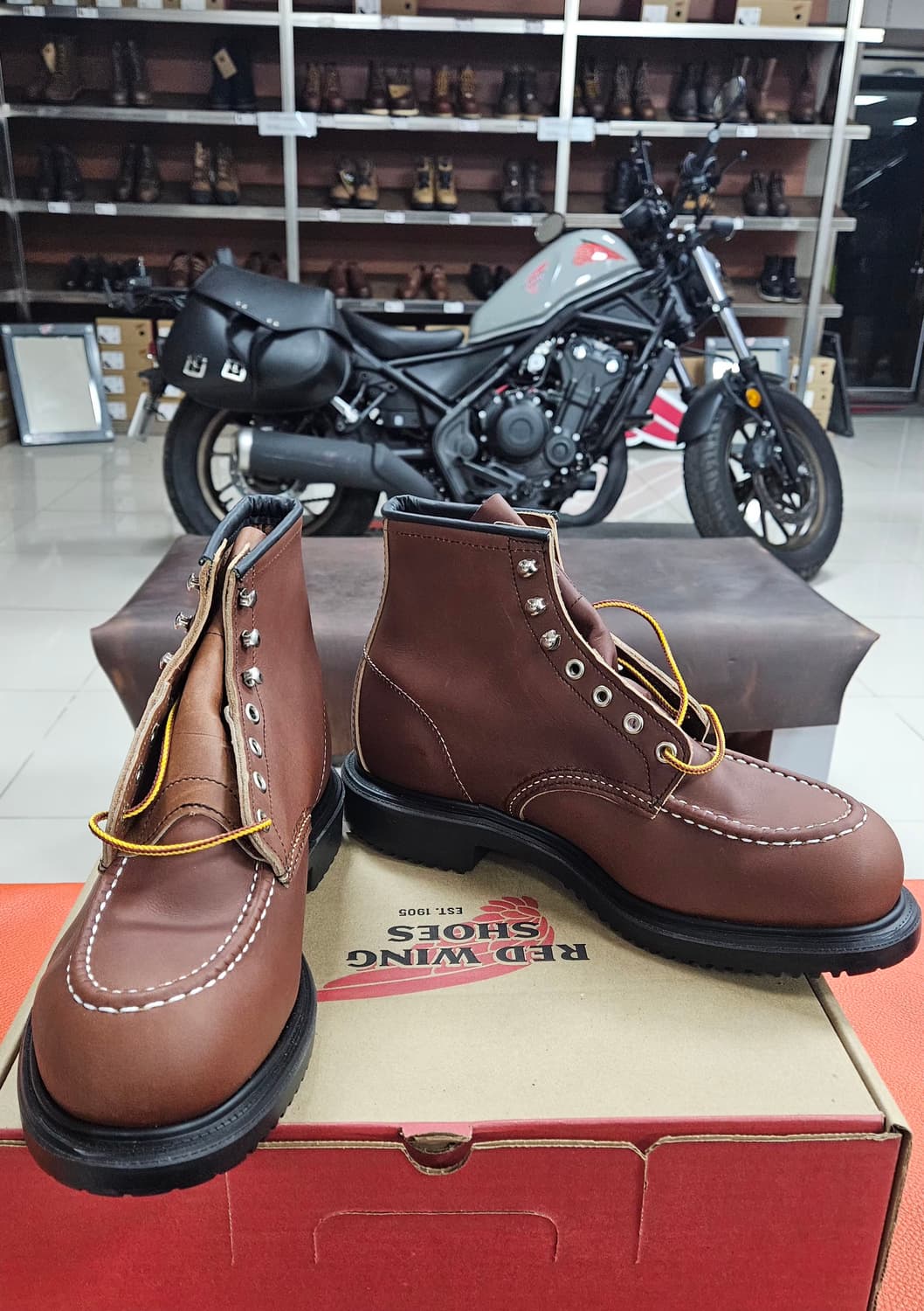 레드윙 6인치 목토 워크화, 안전화 8249, US9.5EEE 상품이미지6