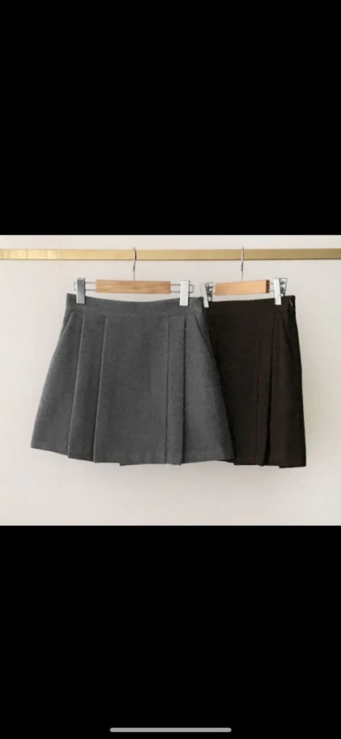 러브유쏘머치 젬마 스커트 브라운 m 상품이미지4