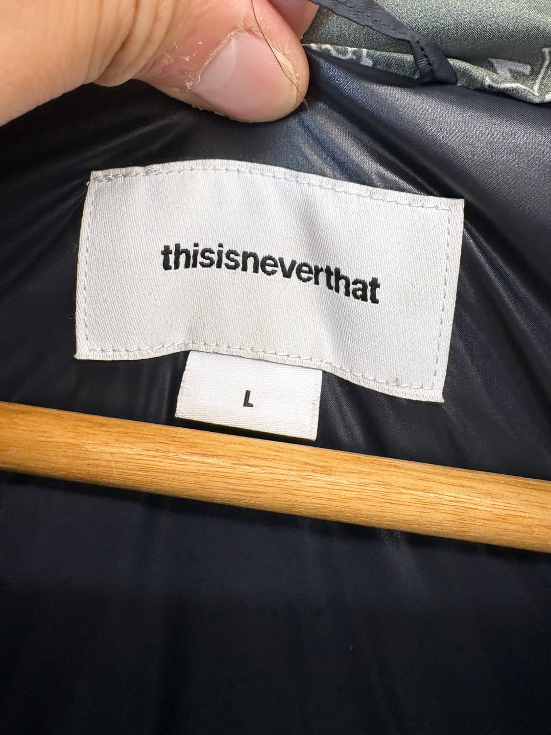 디스이즈네버댓 반다나 퍼텍스 다운 패딩 상품이미지7