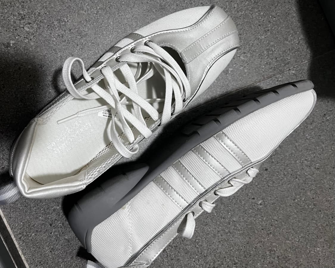 (품절제품풀박) 락피쉬 웨더웨어 블리스 레이스업 스니커즈 크림펄 230 상품이미지5