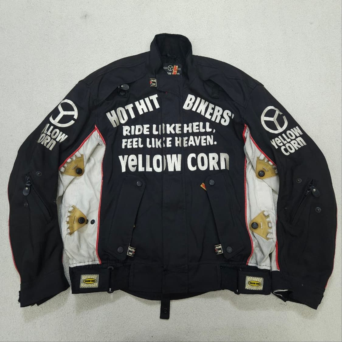 얠로우콘 모터사이클 자켓 상품이미지3
