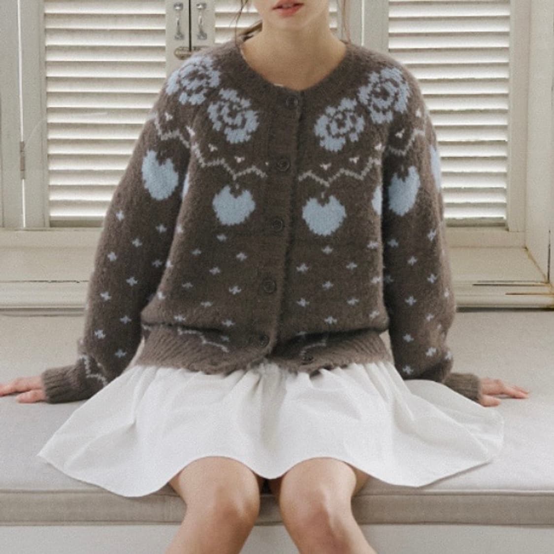 레테라 Alpaca Wool Nordic Knit Cardigan 상품이미지2