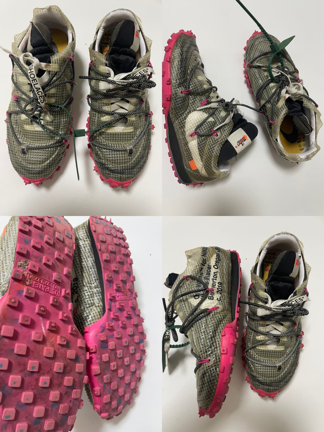 나이키 오프화이트 여성 운동화 상품이미지1