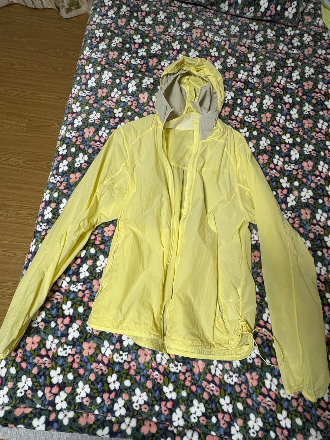 산산기어 스트링 후드 자켓 레몬 상품이미지3