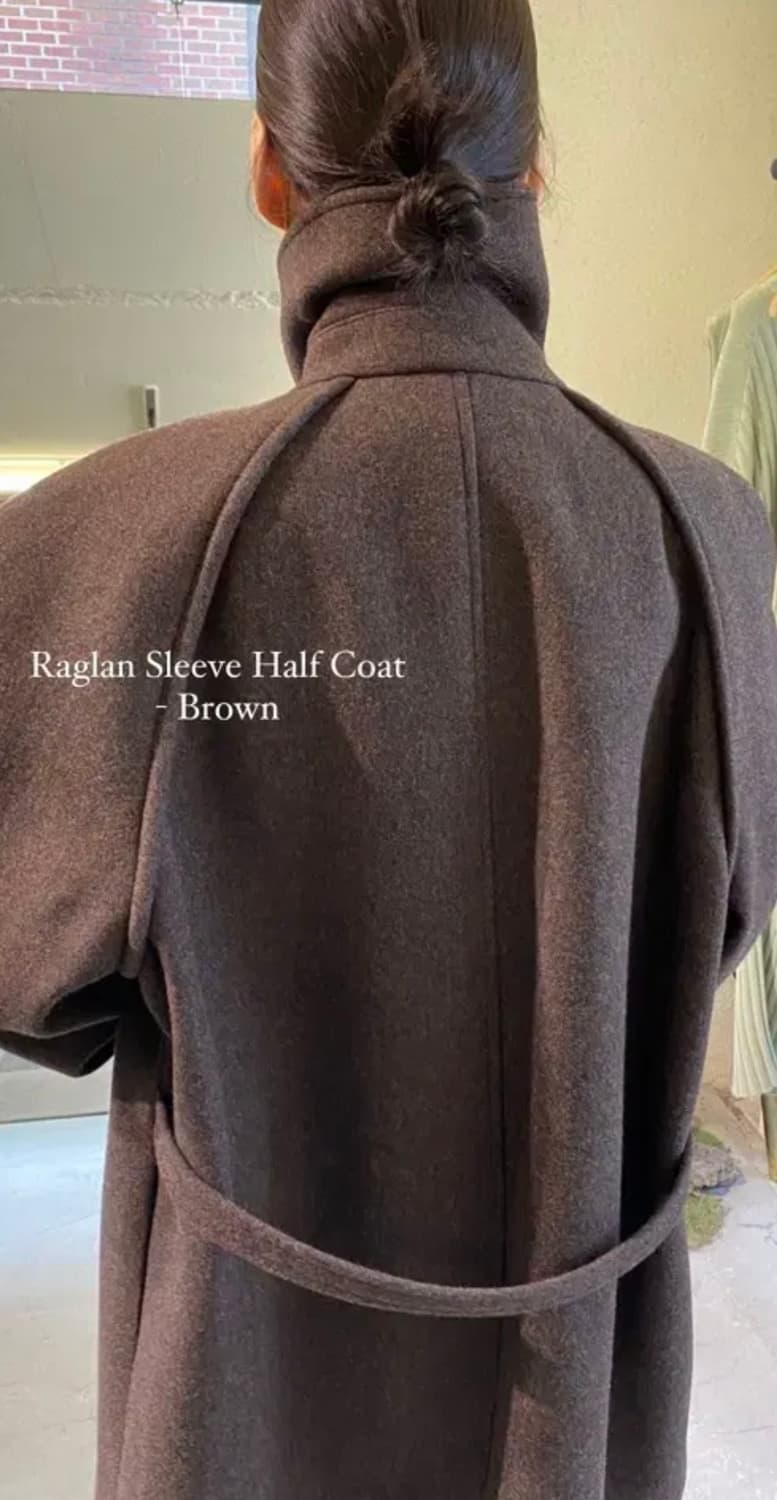 le917  레글런 슬리브리스 하프코트 상품이미지3