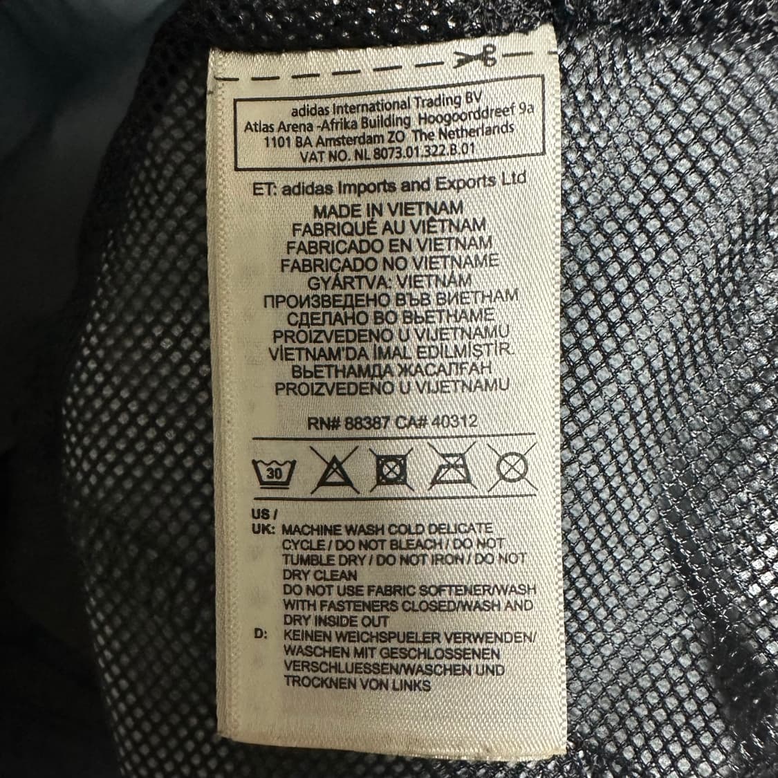 [3XL]아디다스 배색 바람막이 상품이미지6