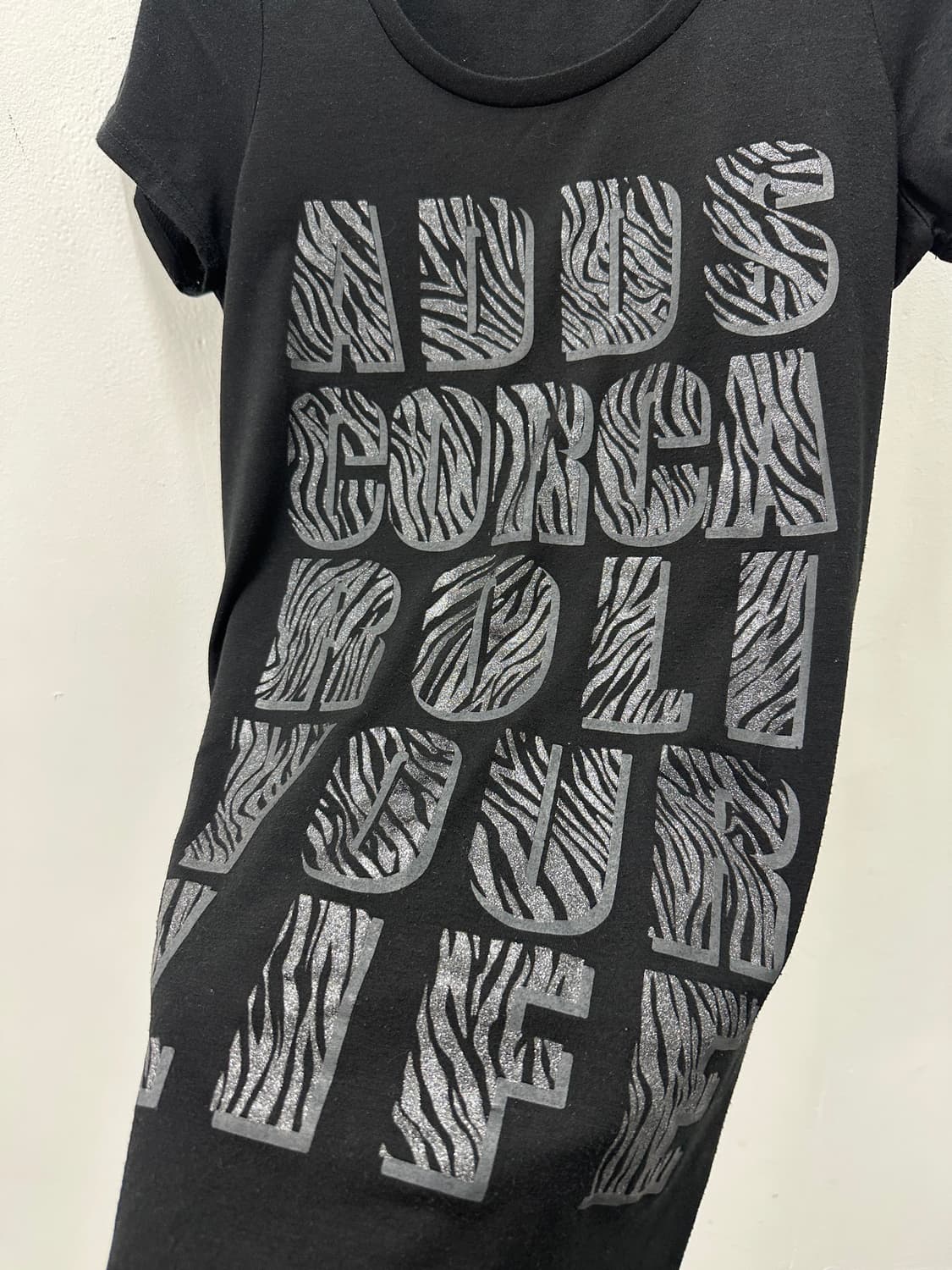 Vintage zebra pattern tee 상품이미지4