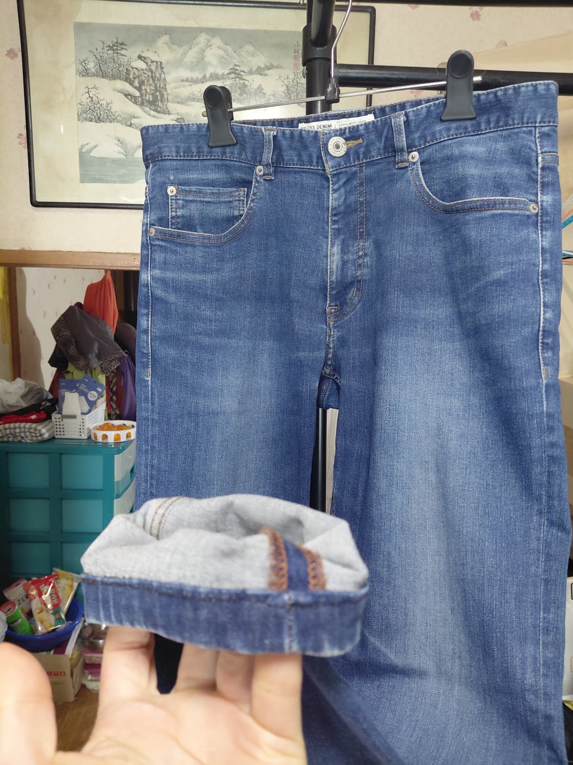 [헤지스]데님 청바지 32(82센티)사이즈 상품이미지10