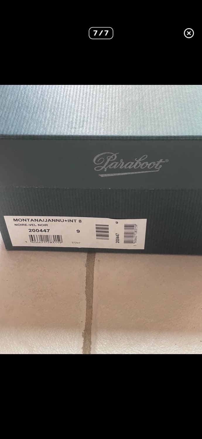 파라부트 몬타나 블랙 uk9  상품이미지5