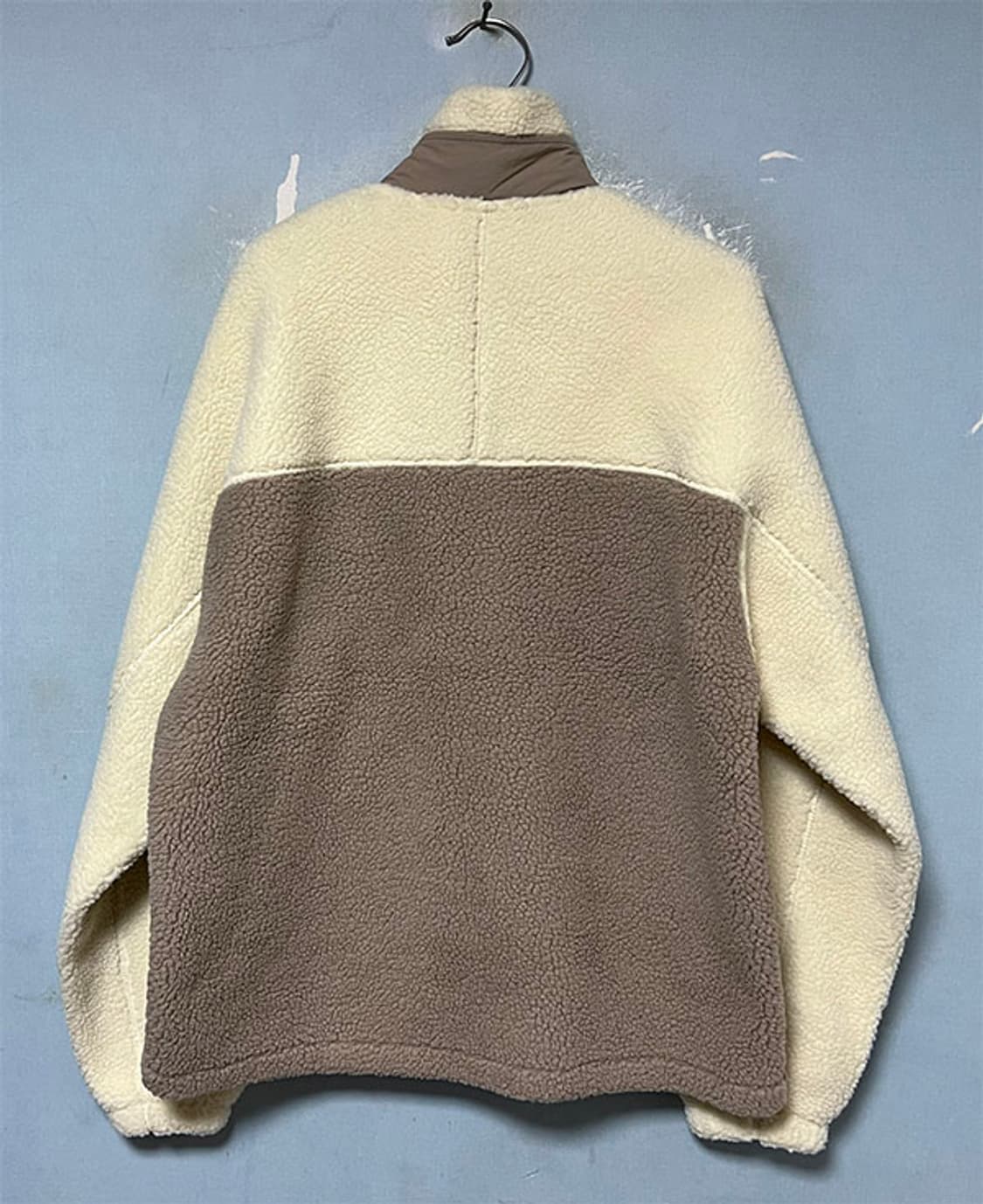 FILA 휠라 블록우븐패치 남자 뽀글이점퍼 새상품 M 95  상품이미지2