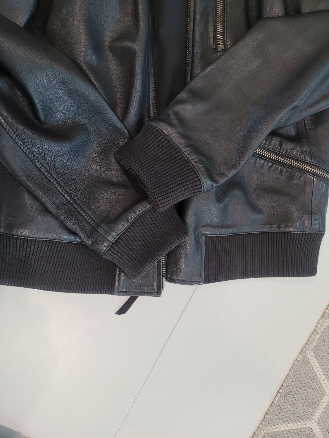 XL 올세인츠 가죽자켓  상품이미지5