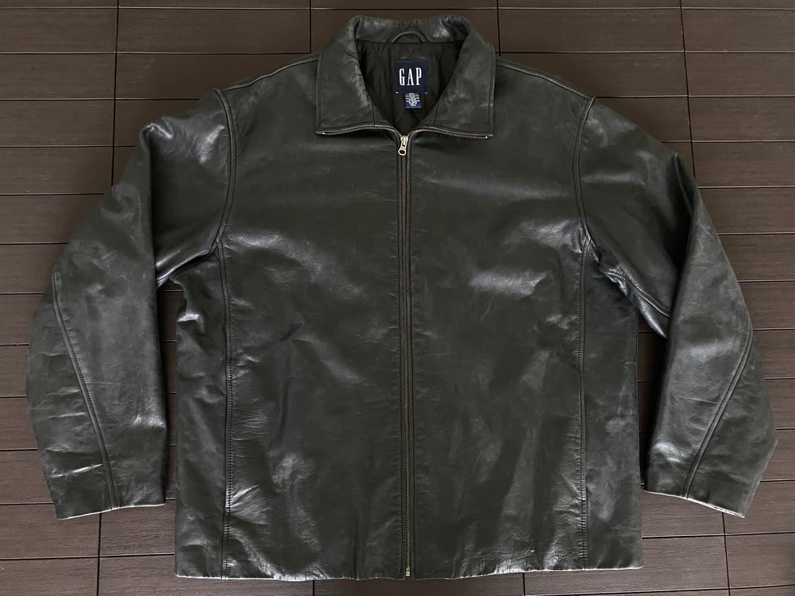 (XXL) 올드갭 레더 자켓 상품이미지1