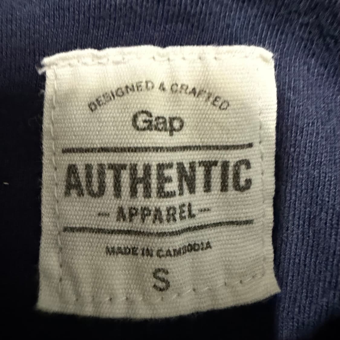 갭 네이비 후드집업 s 상품이미지3